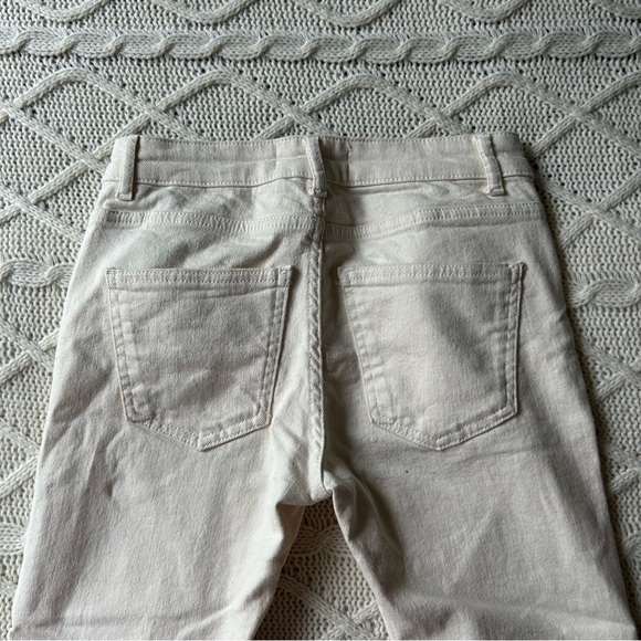Zara Cream Denim Jeans - Picture 5 of 5